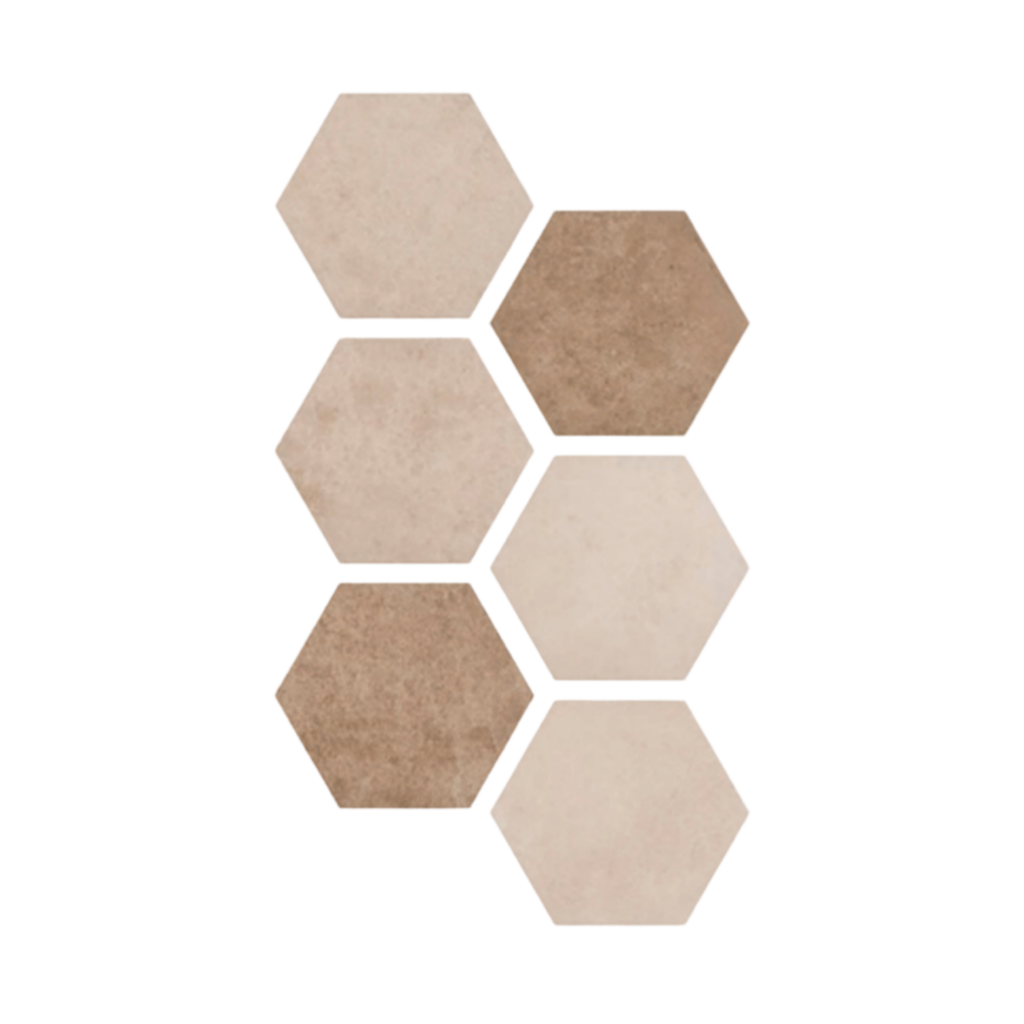 porcelanato-hexagonal-multitono-warm-25-x-22